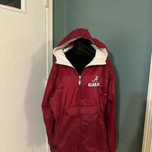 Unisex Alabama half zip hoodie size medium
